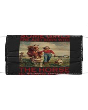 LOVE HORSES Mask tile