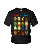WOMEN IN SCIENCE Youth T-Shirt thumbnail