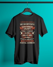 Earn the right to be a Postal Worker shirt Classic T-Shirt lifestyle-mens-crewneck-front-3