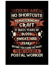 Earn the right to be a Postal Worker shirt 16x24 Poster thumbnail