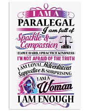 Awesome Paralegal Shirt 16x24 Poster thumbnail