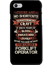 Earn the right to be a Forklift Operator shirt Phone Case thumbnail