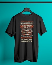 Earn the right to be a Forklift Operator shirt Classic T-Shirt lifestyle-mens-crewneck-front-3