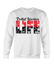 Awesome Postal Worker Shirt Crewneck Sweatshirt thumbnail
