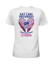 Awesome Daycare Provider Shirt Ladies T-Shirt back