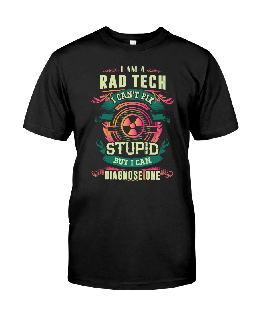 Rad Tech can fix Stupid Shirt Premium Fit Mens Tee