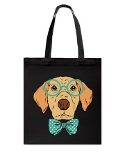 Cool Hipster Dog Shirt Tote Bag thumbnail