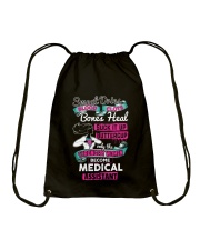 Only the Strongest women become Medical Assistant Drawstring Bag thumbnail