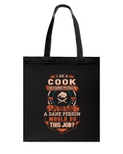 Crazy Cook Shirt Tote Bag thumbnail