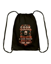 Crazy Cook Shirt Drawstring Bag thumbnail