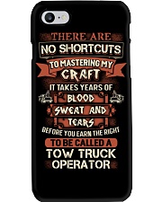Earn the right to be a Tow Truck Operator shirt Phone Case thumbnail