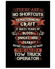 Earn the right to be a Tow Truck Operator shirt 16x24 Poster thumbnail