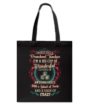 Awesome Preschool Teacher Shirt Tote Bag thumbnail