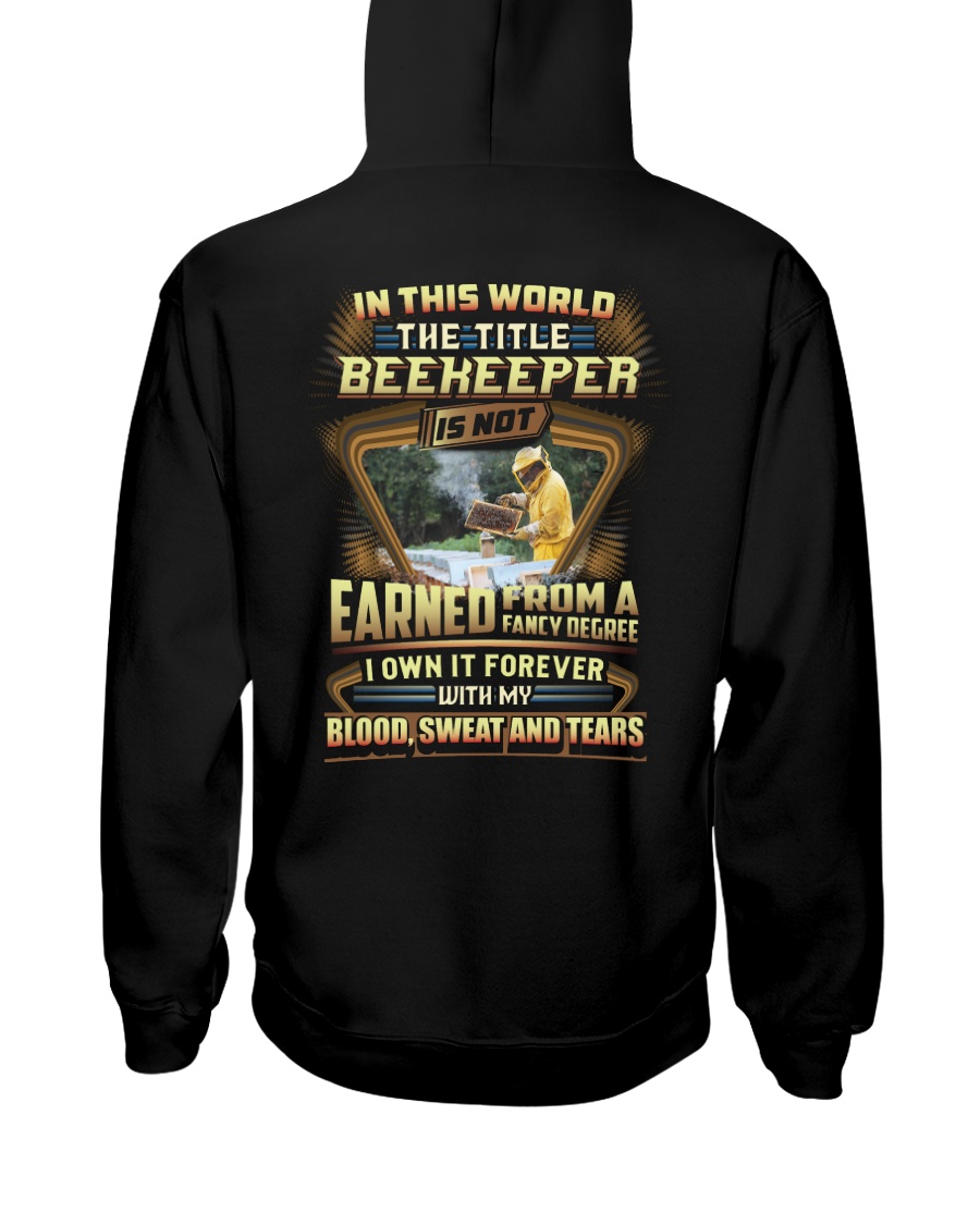 Proud Beekeeper Shirt Hooded Sweatshirt