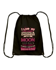 I love my Operating Engineer to the Moon Drawstring Bag thumbnail