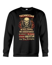 Technician- Straight Hustle all day Shirt Crewneck Sweatshirt thumbnail