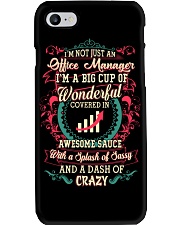 Awesome Office Manager Shirt Phone Case thumbnail