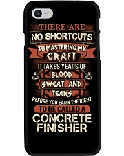 Earn the right to be a Concrete Finisher shirt Phone Case thumbnail