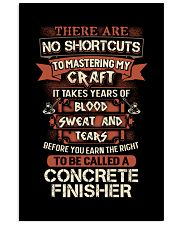 Earn the right to be a Concrete Finisher shirt 16x24 Poster thumbnail