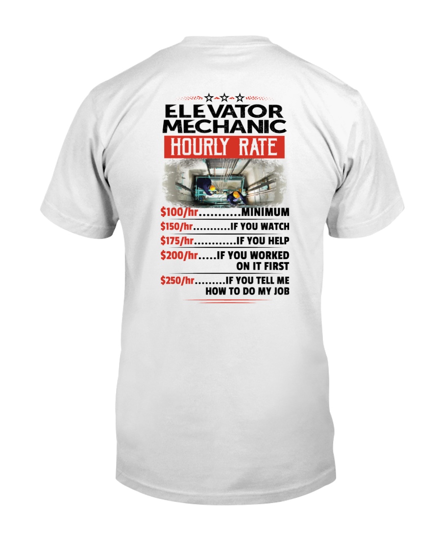 Sarcastic Elevator Mechanic Shirt Classic T-Shirt