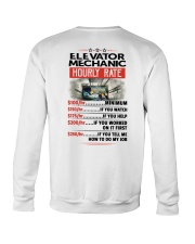 Sarcastic Elevator Mechanic Shirt Crewneck Sweatshirt thumbnail