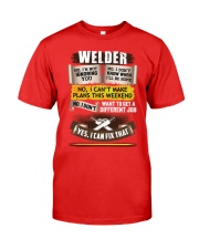 Awesome Welder Shirt Premium Fit Mens Tee front