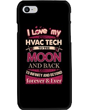 I love my HVAC Tech to the Moon Phone Case thumbnail