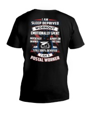 Devoted Postal Worker Shirt V-Neck T-Shirt thumbnail