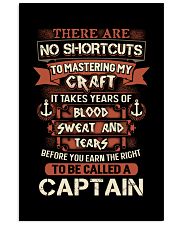 Earn the right to be a Captain shirt 16x24 Poster thumbnail