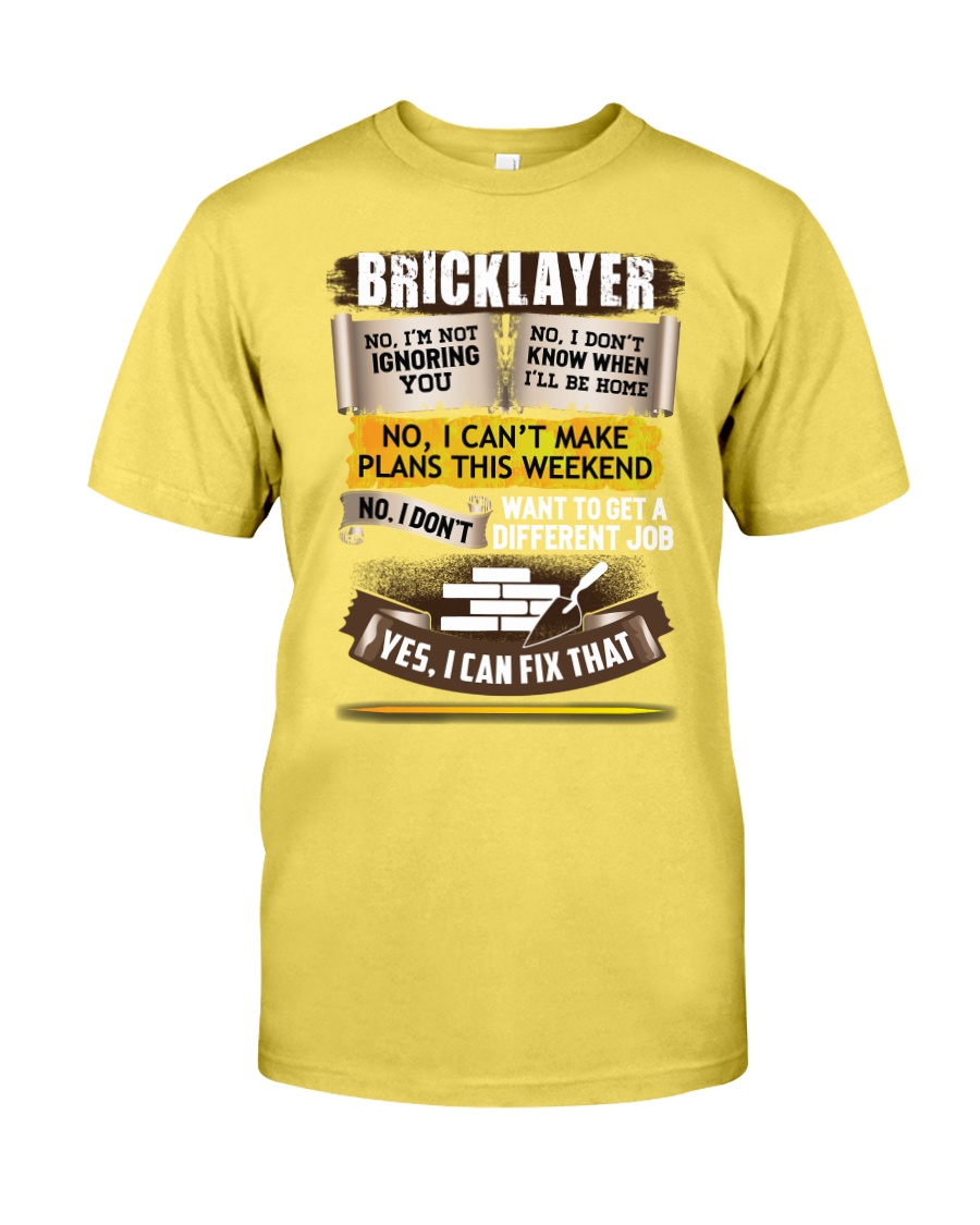 Awesome Bricklayer Shirt Premium Fit Mens Tee
