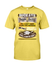 Awesome Bricklayer Shirt Premium Fit Mens Tee front
