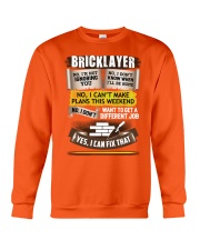 Awesome Bricklayer Shirt Crewneck Sweatshirt thumbnail