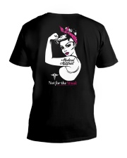 Medical Assistant - Not For the Weak V-Neck T-Shirt thumbnail
