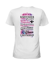 Awesome Bartender Shirt Ladies T-Shirt thumbnail