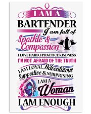 Awesome Bartender Shirt 16x24 Poster thumbnail