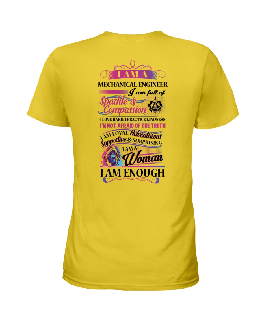 Awesome Mechanical Engineer Shirt Ladies T-Shirt