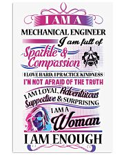 Awesome Mechanical Engineer Shirt 16x24 Poster thumbnail