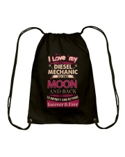 I love my Diesel Mechanic to the Moon Drawstring Bag thumbnail
