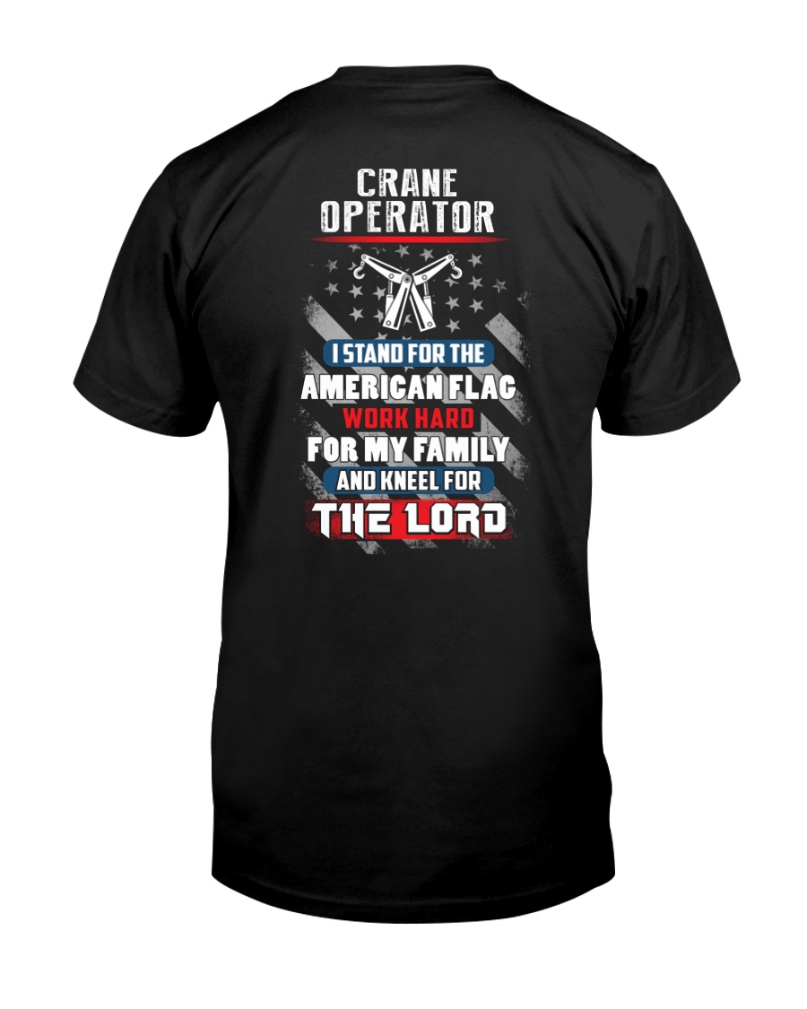 Proud Crane Operator Shirt Premium Fit Mens Tee