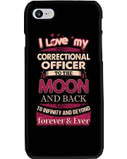 I love my Correctional Officer to the Moon Phone Case thumbnail