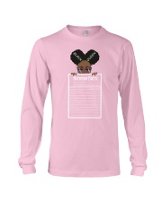 Black Queen Nutrition Facts Long Sleeve Tee tile