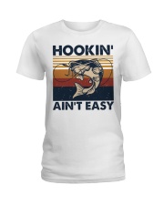 HOOKIN' AIN'T EASY Ladies T-Shirt tile