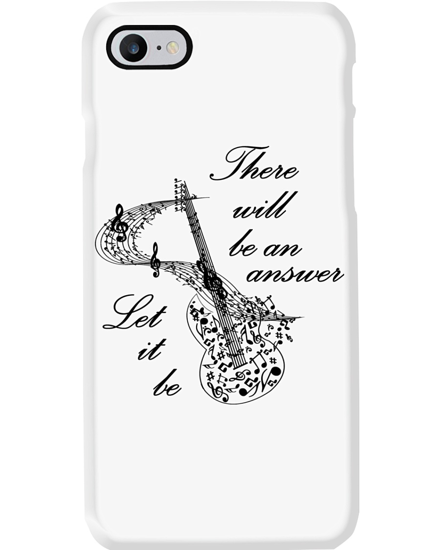 BLACK THERE WILL BE AN ANSWER Phone Case