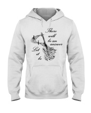 BLACK THERE WILL BE AN ANSWER Hooded Sweatshirt thumbnail