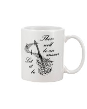 BLACK THERE WILL BE AN ANSWER Mug thumbnail