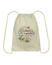 And I think to myself Drawstring Bag thumbnail