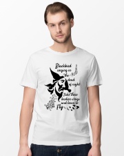 Blackbird singing in the dead of night Classic T-Shirt lifestyle-mens-crewneck-front-15