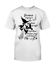 Blackbird singing in the dead of night Premium Fit Mens Tee thumbnail