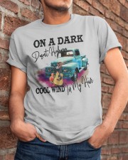 On A Dark Desert Highway Cool Wind In My Hair Classic T-Shirt apparel-classic-tshirt-lifestyle-26