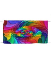 RAINBOW CANDY SPIRAL Cloth face mask thumbnail